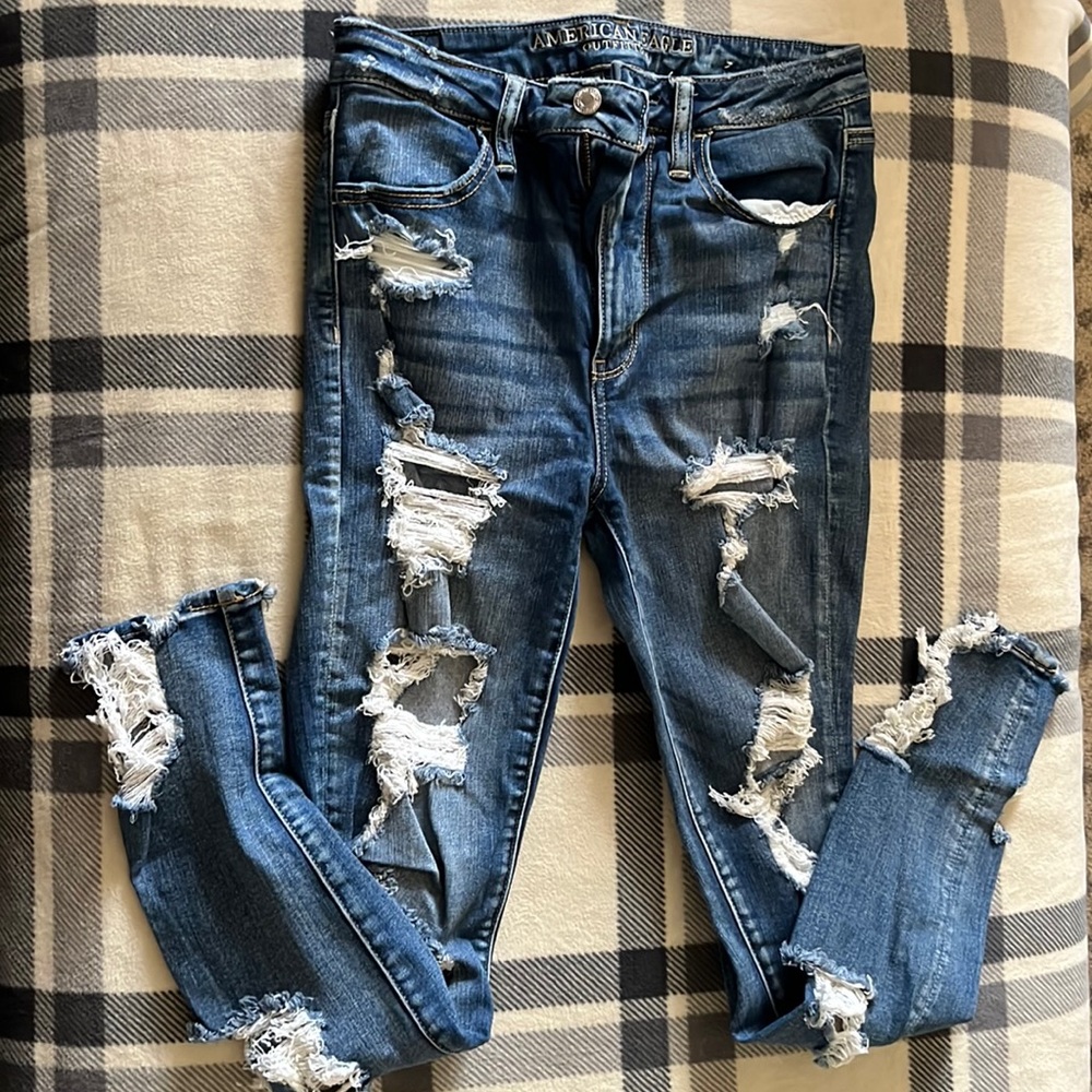 AE super stretch jeggings